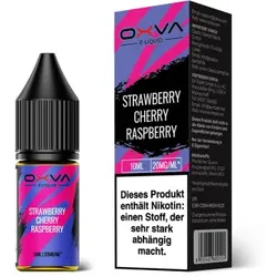 OXVA Strawberry Cherry Raspberry NicSalt Liquid 10ml / 20mg