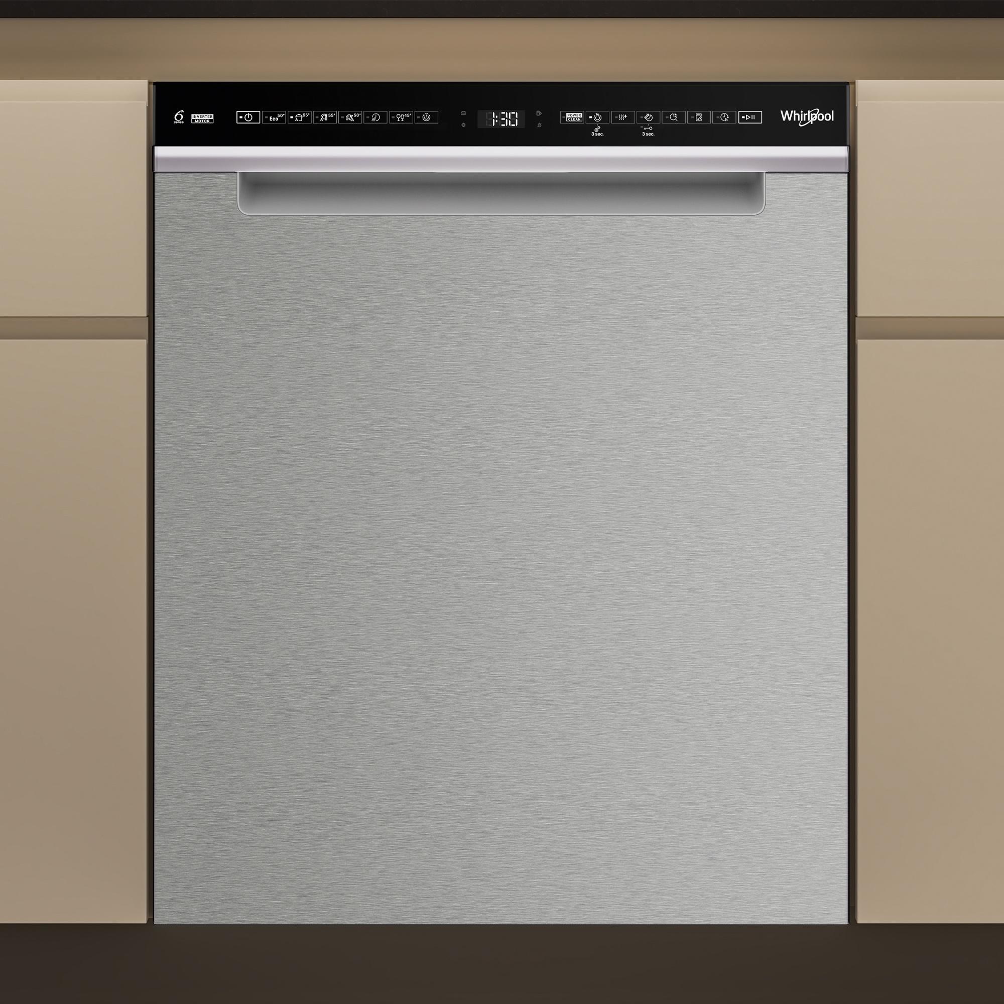 Whirlpool Geschirrspüler W7UHS31X 15 Maßgedecke Vollwasserschutz