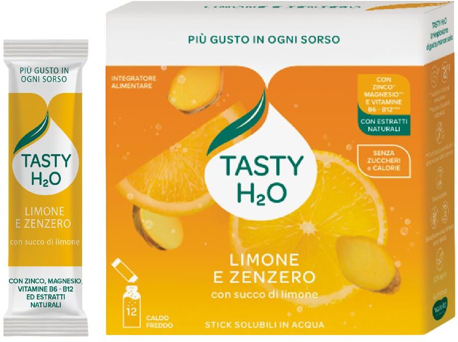 HP ITALIA Srl Tasty H2o Limone/zenz 12stick