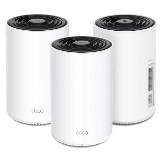 TP-Link Deco PX10 - AX1500 + AV1000 Whole Home Powerline Mesh WiFi 6 System (3er-Pack) (1000 Mbit/s) (DECO PX10(3-PACK))