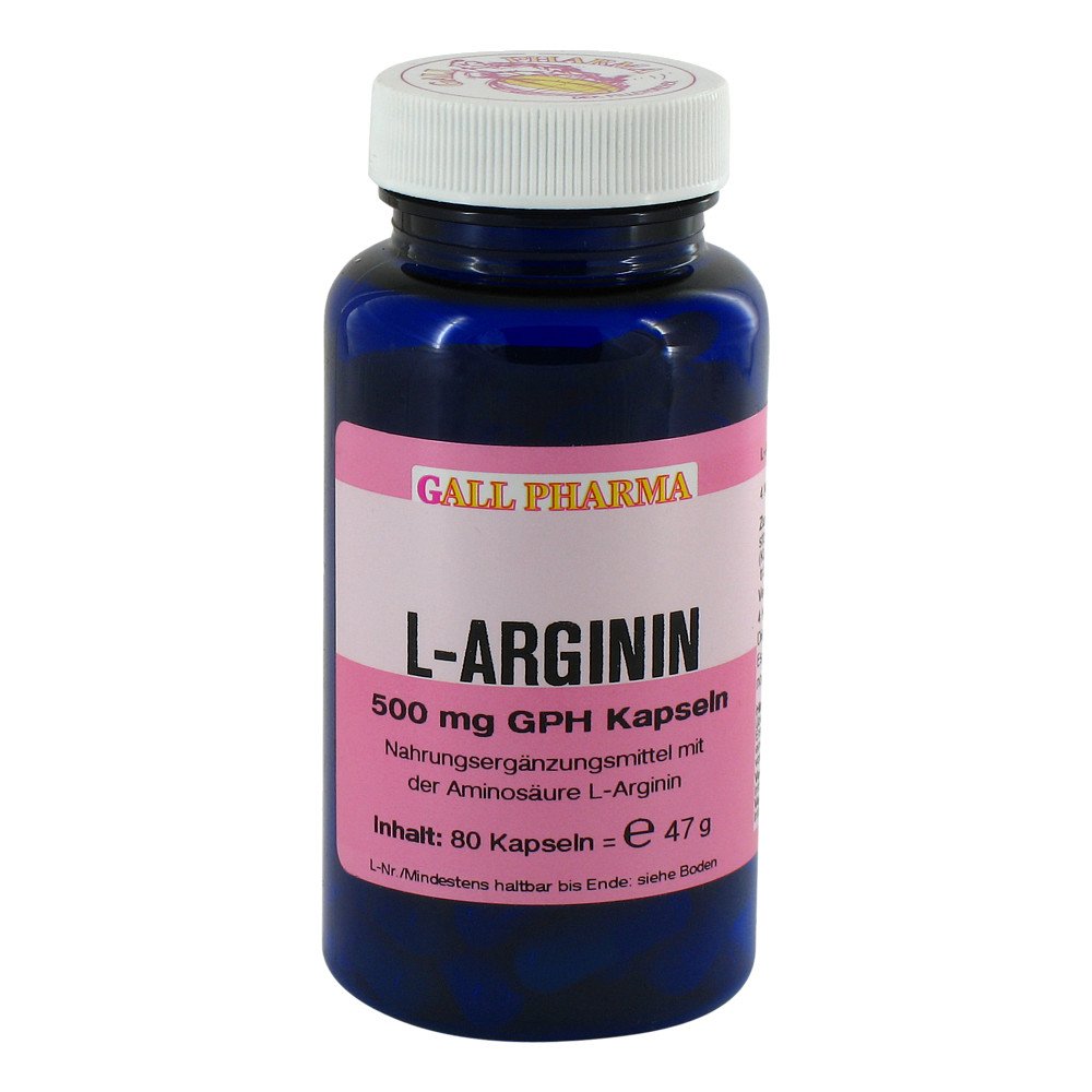 Hecht-Pharma GmbH L-arginin 500 mg Gph Kapseln 01398068