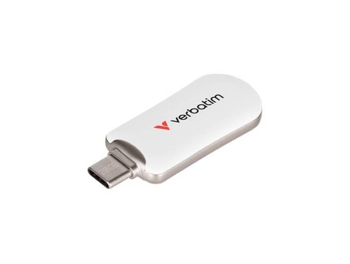 Verbatim Plectra USB-C Flash Drive 256GB wit