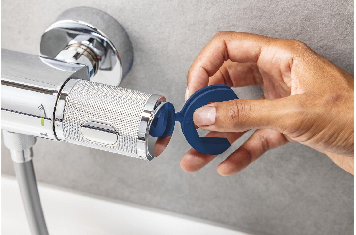 Duschsystem GROHE "Vitalio Start System 250", grau (chromfarben), Brausegarnituren, Duschsystem chromfarben Einheitsgröße