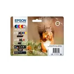 Epson, Druckerpatrone, Ink/378XL+478XL Squirrel CMYKRG SEC (C, G, M, R, Y)