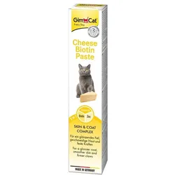 GIMCAT Cheese Biotin Paste 200g Käsepaste mit Biotin für Haut, Fell und Krallen