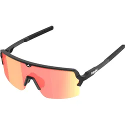 Tripoint, Unisex, Sportbrille, 008 Lake Prespa (Matt Black, Braun, Red Multilayer), Schwarz