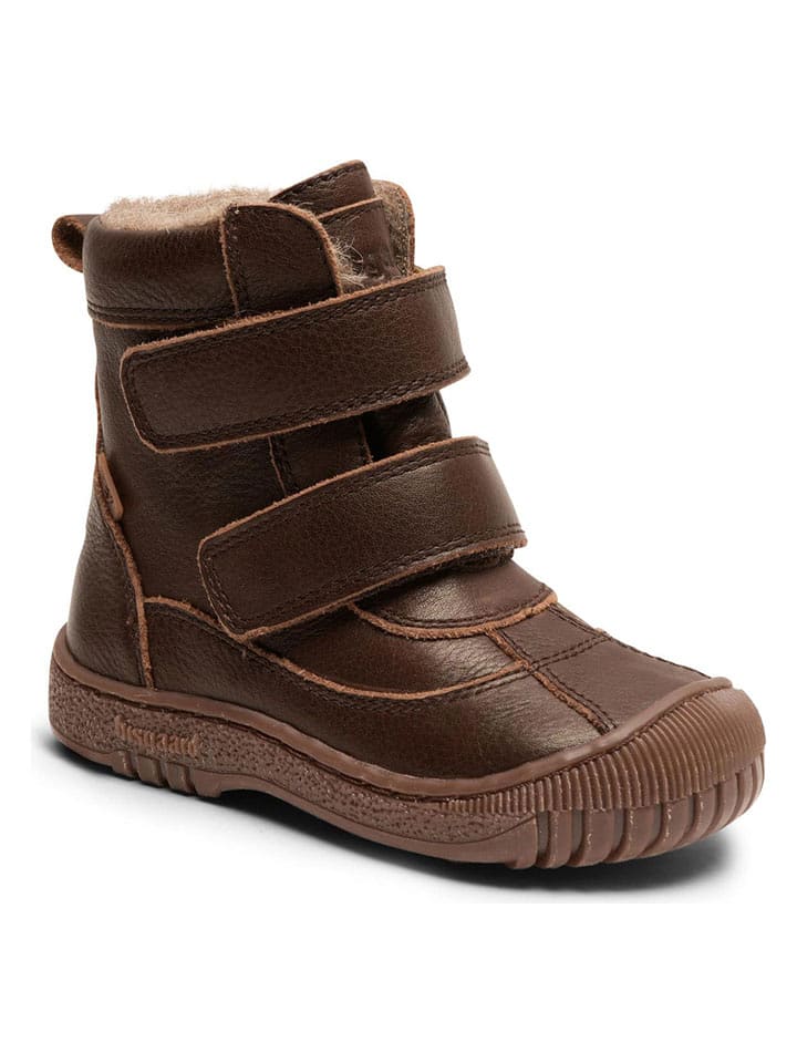 bisgaard Leder-Boots "Ellis" in Braun - 32