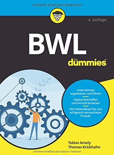 Tobias Amely - BWL für Dummies - Preis vom 12.10.2026 11:37:12 h