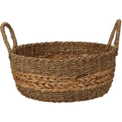 Korb mit Griff (DH 37x30 cm) - braun - DH 37x30 cm