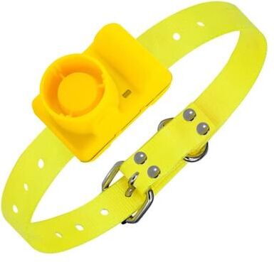 Uplift Picks FieldGuide Rechargeable Dog Training Collar And Hunting Dog Beeper Collar yellow