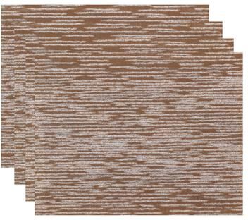 E by Design 18x14-inch Marled Knit Geometric Print Placemat (Set of 4)