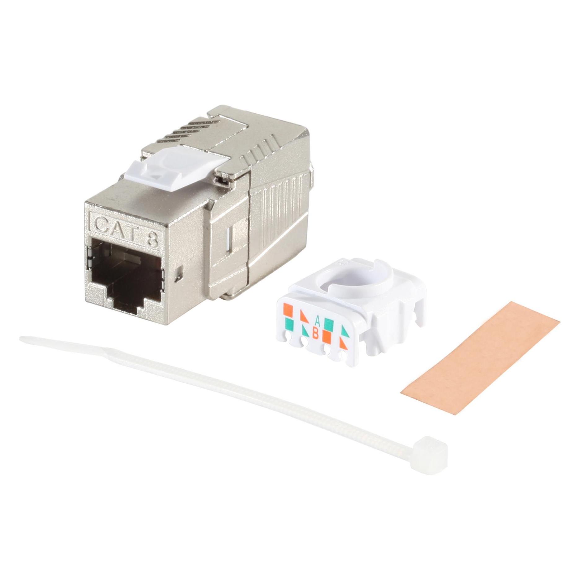 Shiverpeaks BASIC-S Keystone Modul Kat.8.1, geschirmt Schneidklemme (BS08-45003)