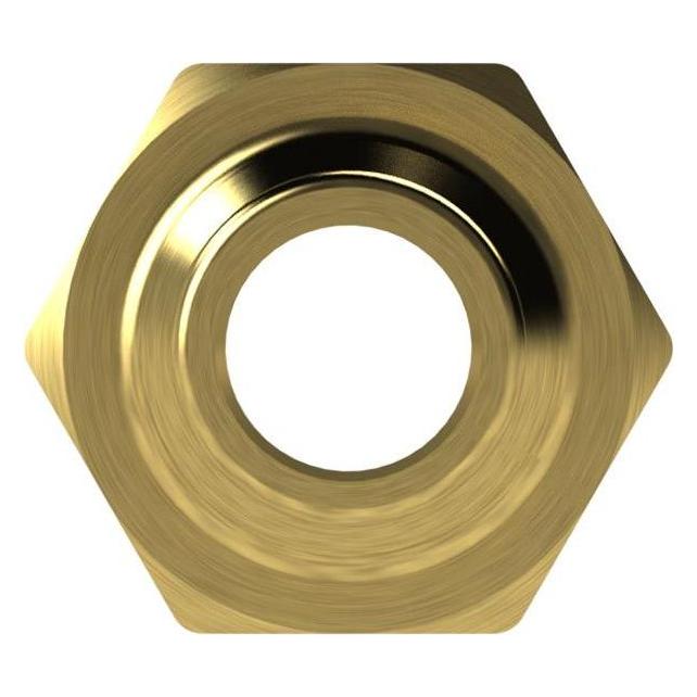 Riegler 107237 Nippel für Muffen I.D. 7,2 - 7,8, Messing blank, G 1/8 ET (4047322059961)