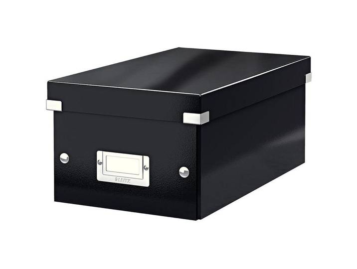 Aufbewahrungsbox Leitz 20 DVD-Hüllen Schwarz - Aufbewahrungsbox