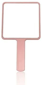 Inspire Essentials Handheld Makeup Mirror With Handle Square Vanity Mirror For Beauty And Salon Use c