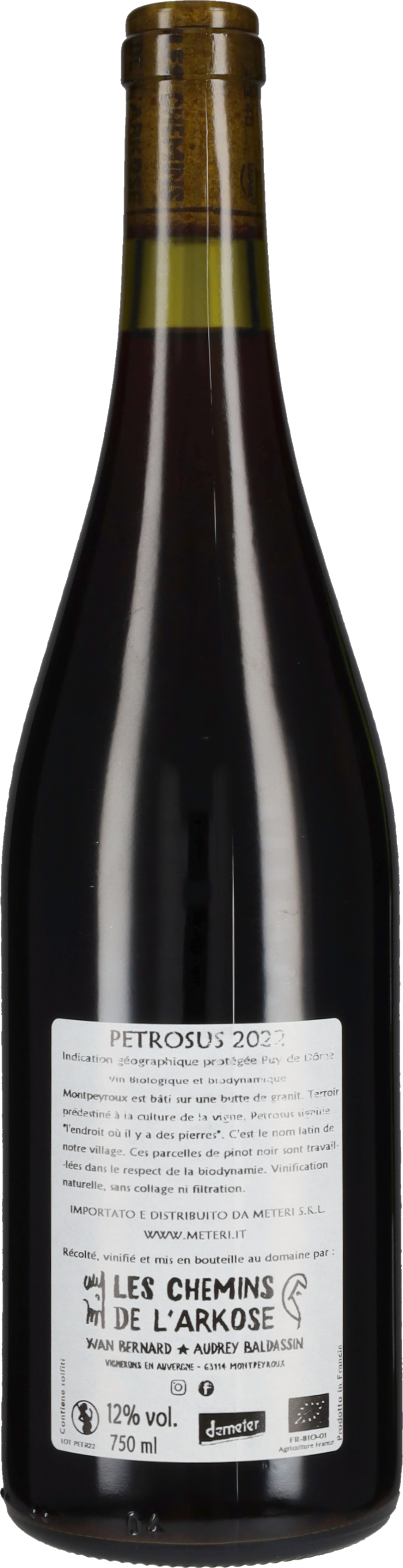 Pinot Noir Petrosus Yvan Bernard 2023