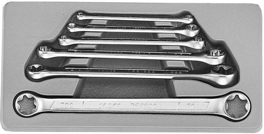 FORCE 5062 Double Ring Spanner Set