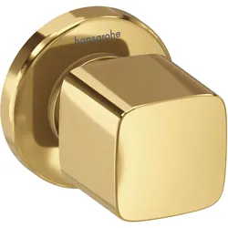 hansgrohe Metris Absperrventil E Unterputz, 31677990, Farbe: Polished Gold Optic