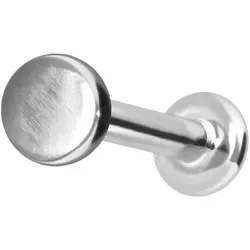 14 Karat Gold Labret mit Innengewinde DISC