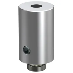 DECKENTRÄGER FÜR GARDINENSTANGEN INNENLAUF 20 mm Ø, Sonius 1-läufig, Chrom, Packung 2 Stück