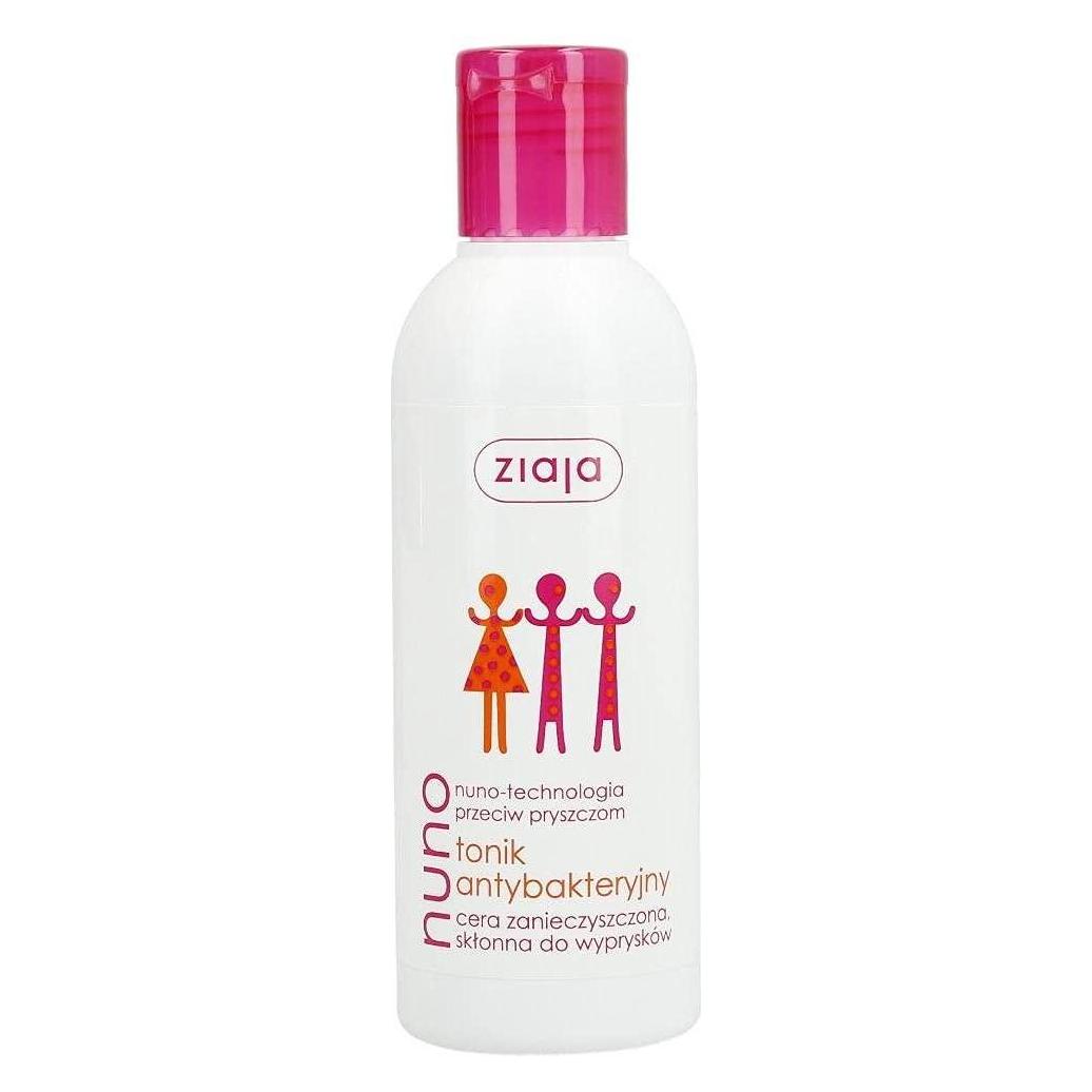Ziaja Nuno Tonic Antibacterial Complexion Contaminated Prone To Breakouts 200Ml (Gesichtswasser, 200 ml) (5901887009450)