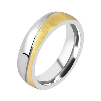 Partnerring AKZENT "Tempting Sweet, langlebig" Gr. 62, silber (silberfarbig), Fingerringe, Herren, 62, Edelstahl