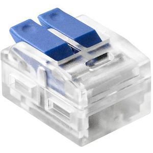 Orno Verbindungsklemme OR-SZ-8017/2/100, 2 Leiter, 4mm², mit Hebel, 100 Stück