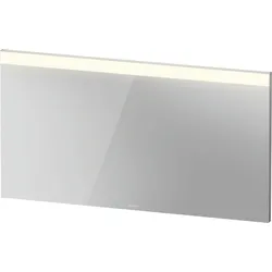 Duravit Licht & Spiegel Better Spiegel mit LED-Beleuchtung, Sensorschalter, Lichtfeld oben, Höhe 700mm, Weiß Matt, LM7849000000000, Länge: 1300mm