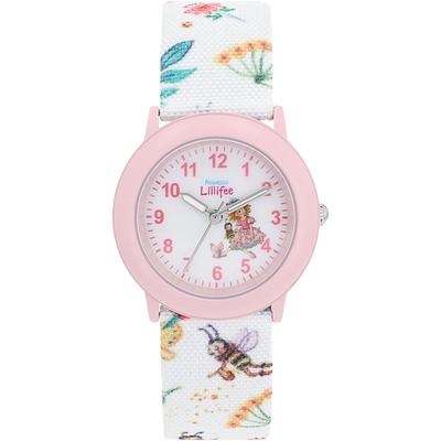 Quarzuhr PRINZESSIN LILLIFEE, bunt (bunt, weiß), Armbanduhren, Kinder, Quarzuhr, Armbanduhr, Kinderuhr, Mädchenuhr, ideal auch als Geschenk