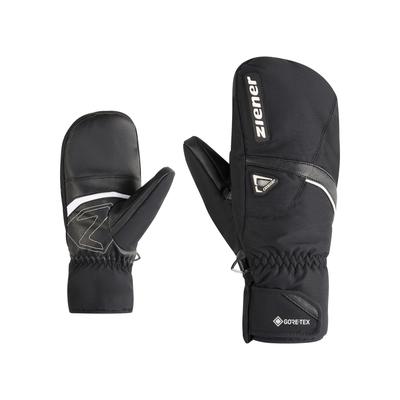 Fäustlinge ZIENER "GALISOR-Z GTX + GORE PLUS", Herren, Gr. 8, schwarz, Polyester, Handschuhe Fäustlinge