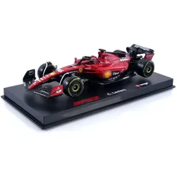 Bburago 18-36835L - Modellauto - F1 Ferrari SF-23 #16 Leclerc (mit Helm, Maßstab 1:43)