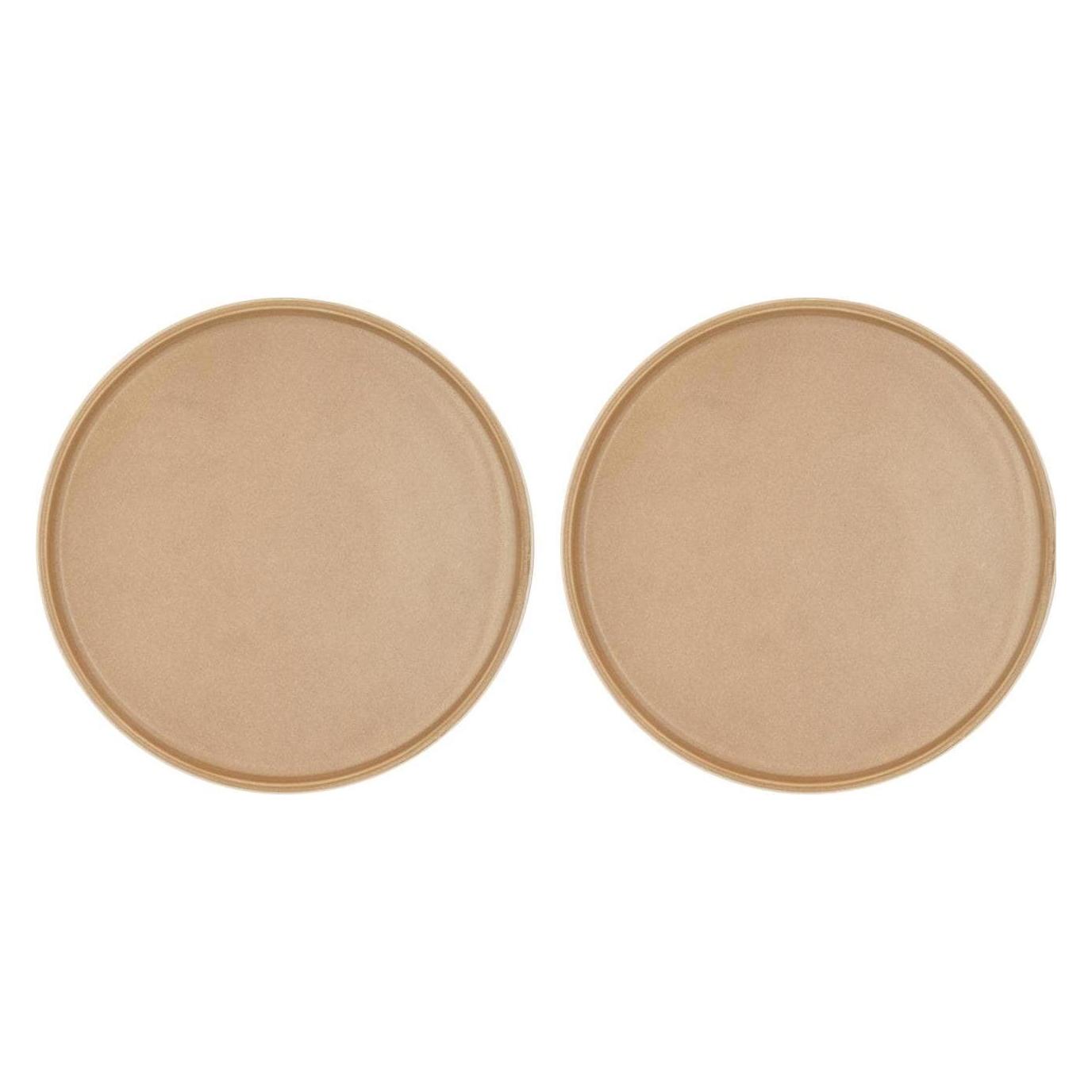 Villa Collection Speiseteller Fjord Ø 20.5 cm, 2 Stück, Crème (2x, 20.50 cm) (24598)
