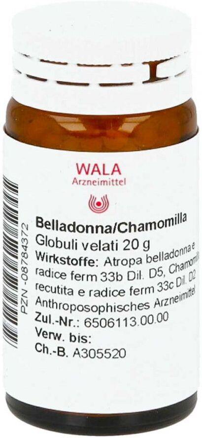 Wala Belladonna Chamomilla Globuli