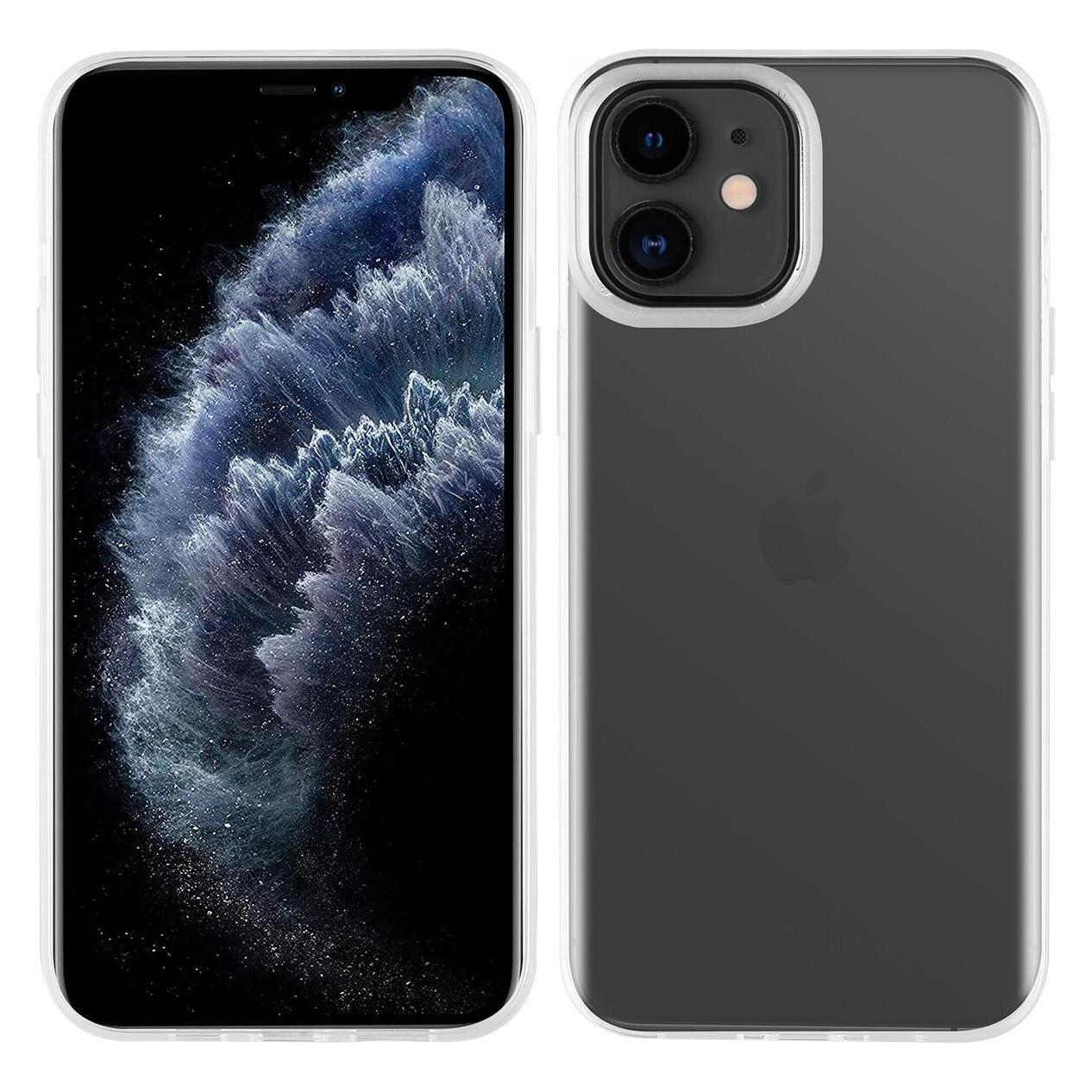 Muvit Handyhülle for Change iPhone 12/12 Pro Durchsichtig (Apple iPhone 12, Apple iPhone 12 Pro) (MCCRS0046)