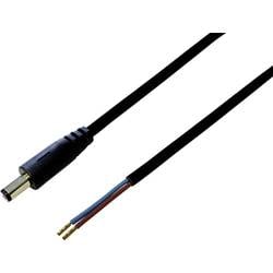 BKL Electronic 072058 Niedervolt-Anschlusskabel Niedervolt-Stecker - offene Kabelenden 5.5 mm 2.5 mm 2.00 m 1 St.