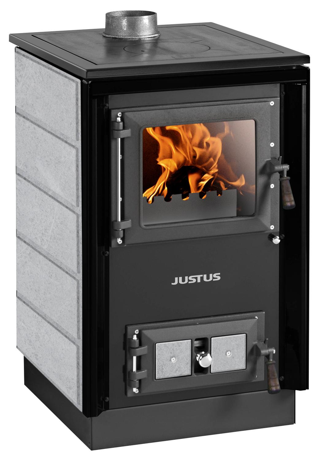 Justus | Küchenofen | Rustico-50 2.0 | 7 kW | Speckstein