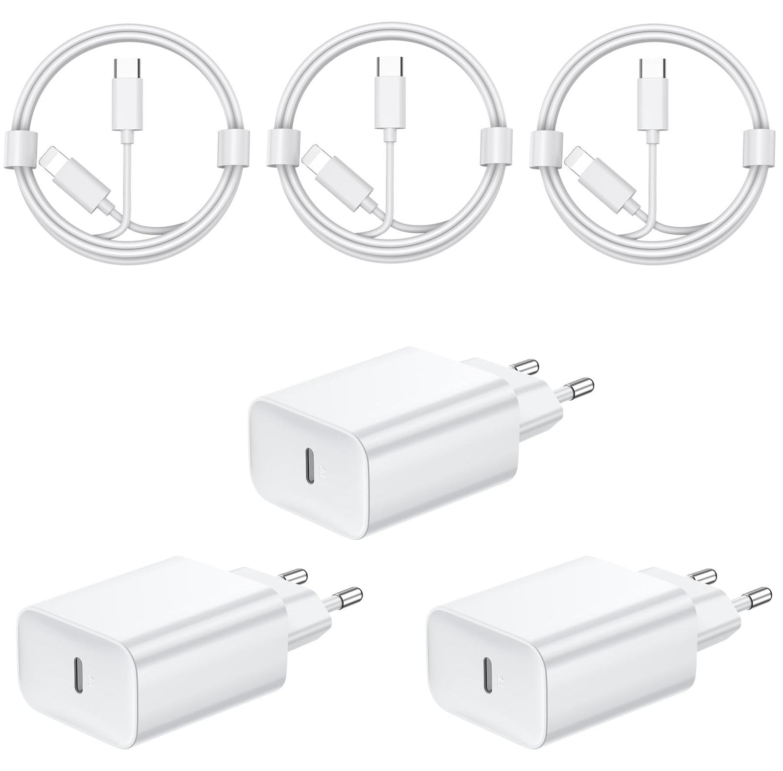 BHHB 30W Snellader met Snellaadkabel voor iPhone 14, 14 Pro, 14 Pro Max en 14 Plus