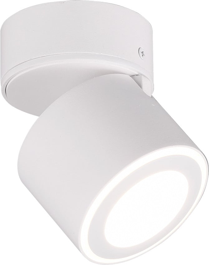 Trio Leuchten Taurus LED inbouw- en opbouwspot, Wit, 450lm