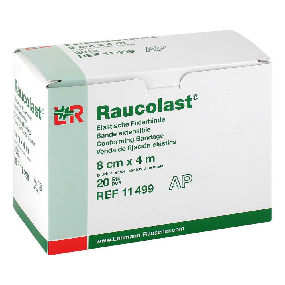 Lohmann & Rauscher GmbH & Co.KG Elafix Binden Raucolast 8cm ohne Zellglas 03807683