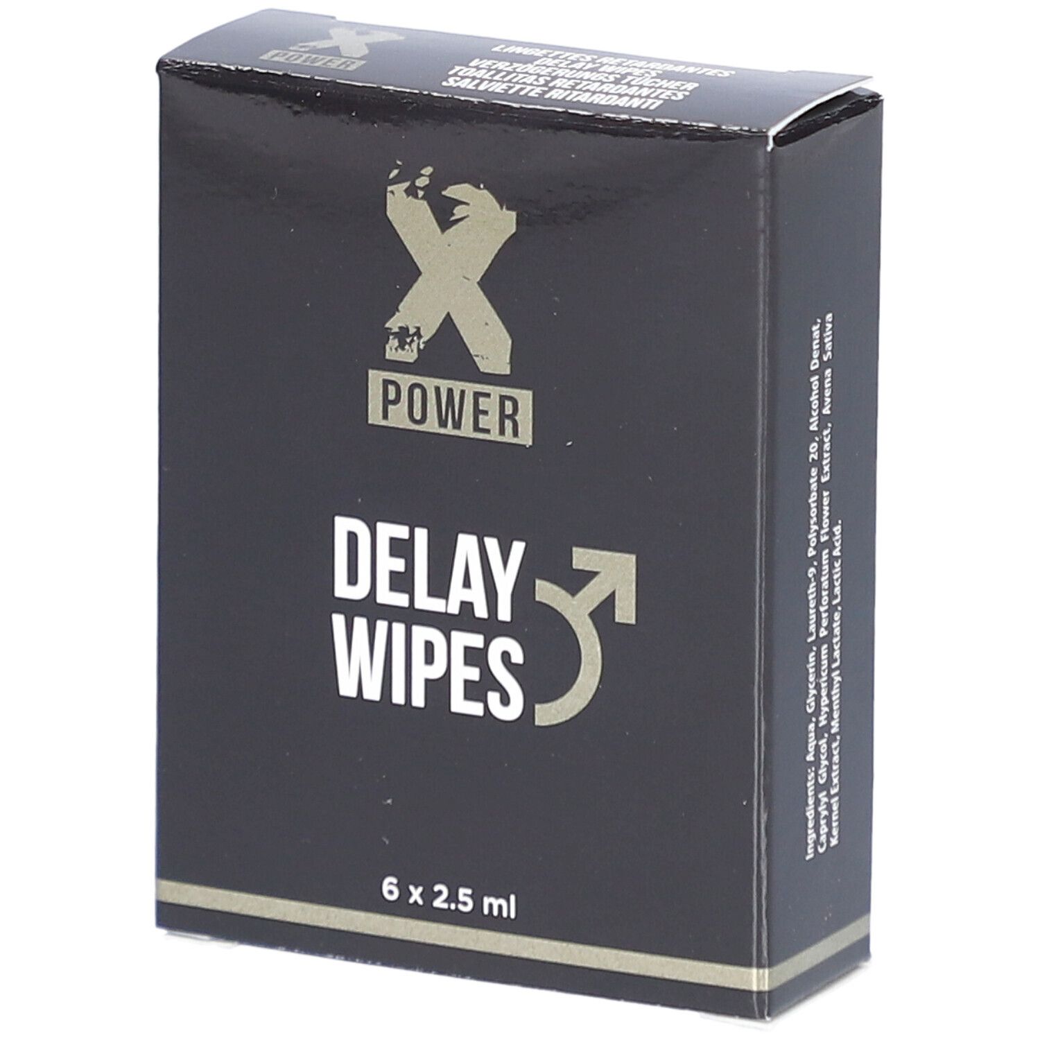 Delay Wipes 6 lingettes St Tücher
