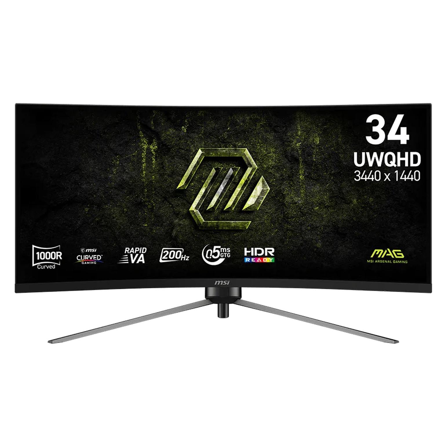 MSI MAG 345CQRF E20 (3440 x 1440 Pixel, 34") (9S6-3DD14H-030)
