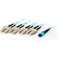 equip MTP/SC Trunk Fiber Patch Cord OM4 M/M (7 m), Netzwerkkabel