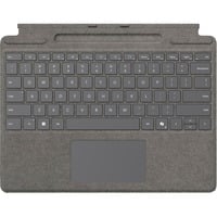 Surface Pro Keyboard mit Stiftaufbewahrung for Business, Tastatur platin, DE-Layout, für Surface Pro 10/9/8/X for Business, inkl. Surface Slim Pen 2