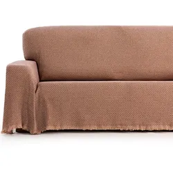 Sanelitex Multifunktionale Tagesdecke Foulard ZEN 230x260cm, Leinen
