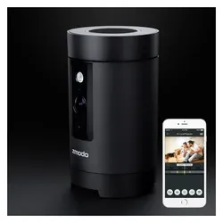 Zmodo Kamera IP PIVOT Smart Namų System, Netzwerkkamera, Schwarz