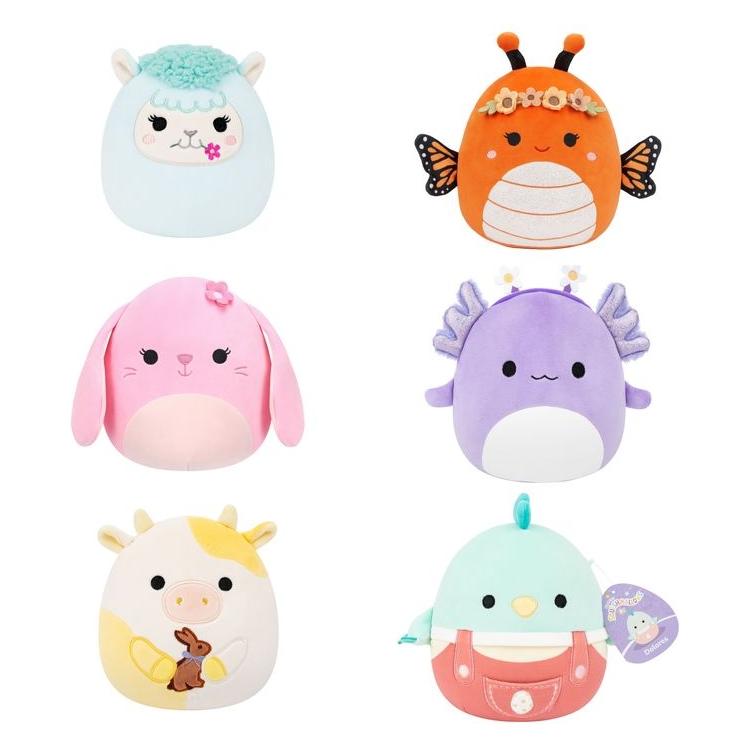 Squishmallows Plush Toy Easter Edition, 19 cm (21 cm) (SQJW75E29)