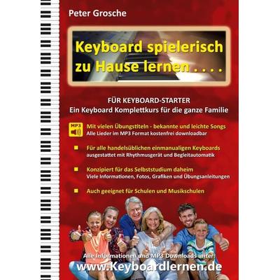 Keyboard spielerisch zu Hause lernen - für Keyboard Starter -