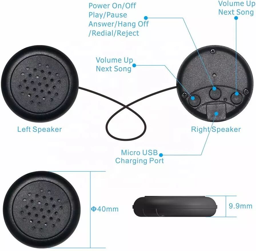 INF Bluetooth 5.0 Schlafkopfhörer / Schlafmaske mit Bluetooth-Kopfhörer