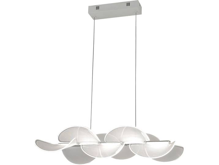 Pendellampe Capito weiss Metall/Methacrylat 4000 lm B 62 cm - LED - Lichtfarbe: Warmweiss- LED Energiesparlampe