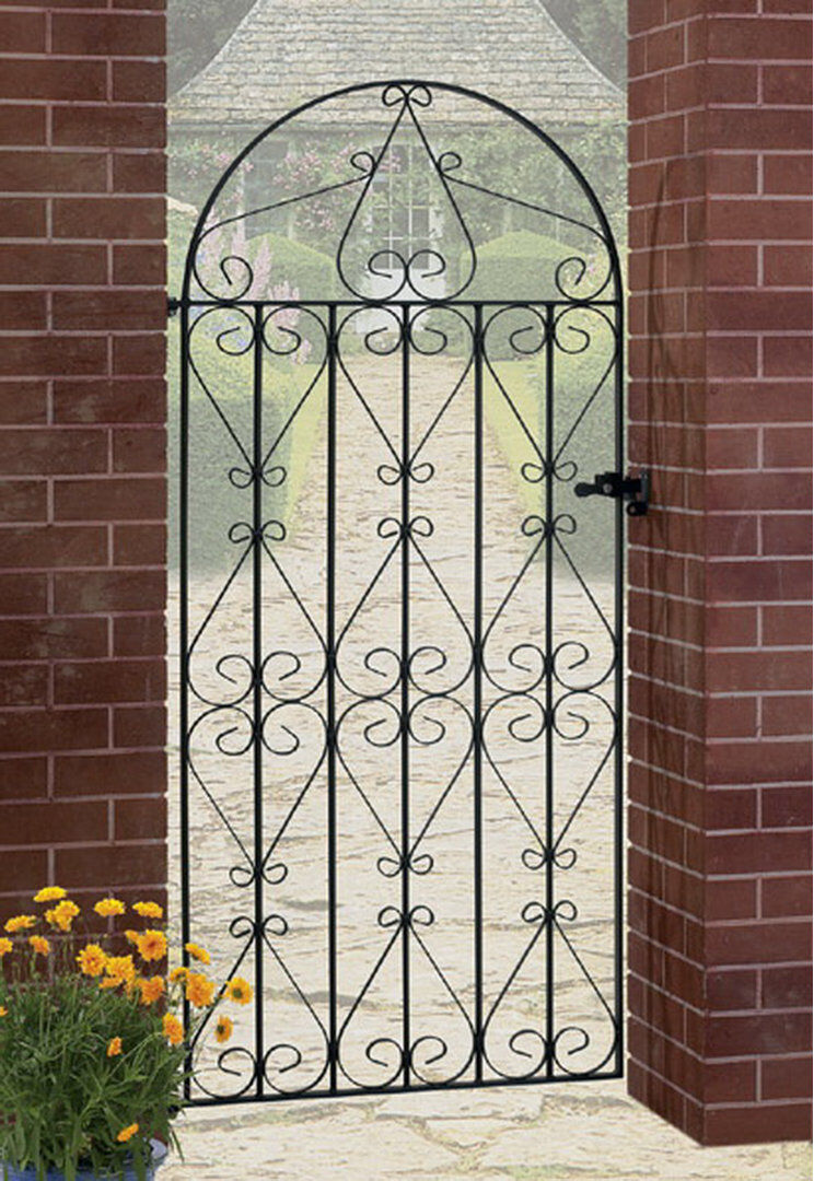 Rosalind Wheeler Uriegas Gate Fencing Black 99cm W X 187cm H